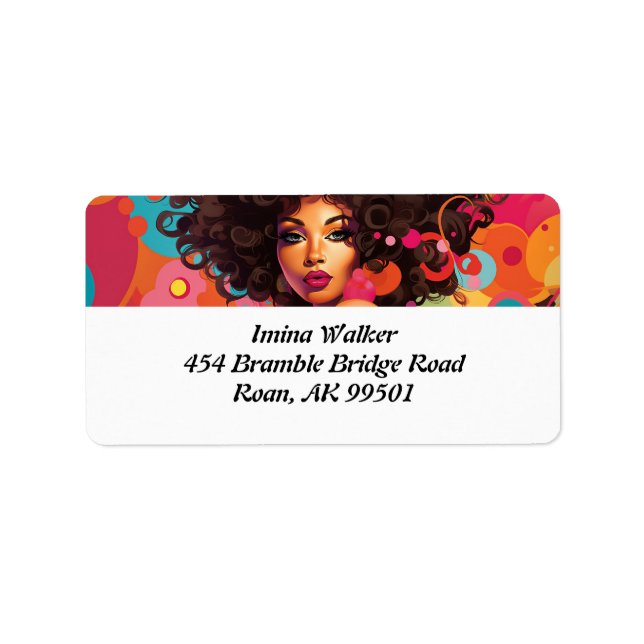 Bold, Beautiful, and Pop: Diva-ish Delights Label (Front)