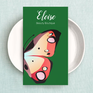 Bold Beautiful Butterfly Business Card