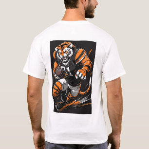 Bold Bengal Tiger Mascot T-Shirt