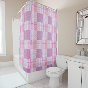 Bold Berry Magenta Plaid Aesthetic