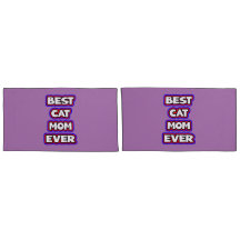 Bold Best Cat Mom Ever Fun Typography
