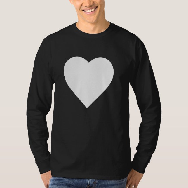 Bold Big Heart Graphic Summer Tee (Front)
