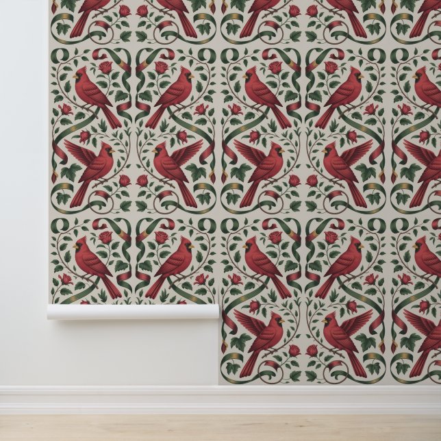 Bold Bird Maximalist Wallpaper (Application)