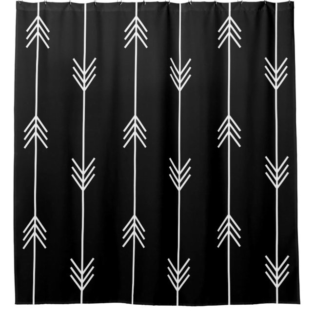 Bold Black and White Arrow Pattern (Front)