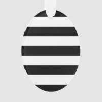 Bold Black And White Stripes Design
