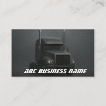 Bold Black Truck Design Moving Company