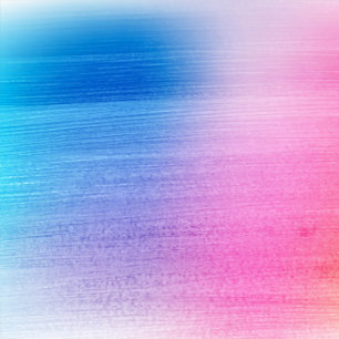 Bold Blue-Pink Artistic Wash Wrapping Paper Sheet