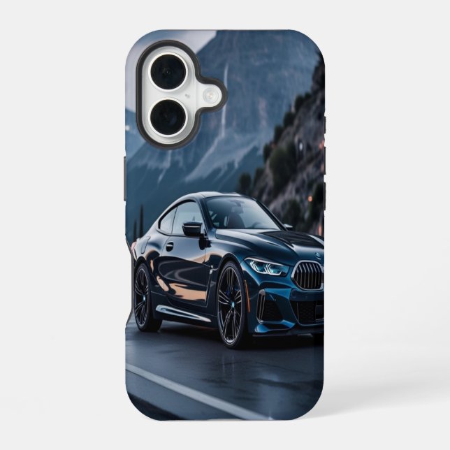 Bold BMW Dream Car Design – Sleek Luxury for Auto  iPhone 16 Case (Back)