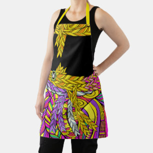 BOLD BOHO BRAID Design Apron