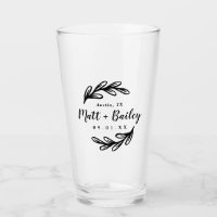 Bold Branch Wedding Monogram