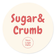 Bold Brand-Ready Bakery Packaging Sticker
