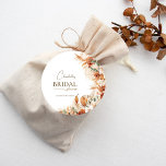 Bold Bright Boho Terracotta Bridal Shower  Favour Tags<br><div class="desc">Make your bridal shower favours unforgettable with our Bold Bright Boho Terracotta and Tequila Bridal Shower Favour Tags. Featuring vibrant terracotta tones and a lively tequila theme, these tags add a stylish and personalized touch to your party favours. Ideal for modern and trendy bridal showers, these unique tags are perfect...</div>