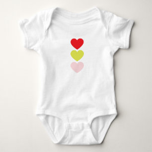 BOLD bright MERRY MODERN christmas holiday Baby Bodysuit