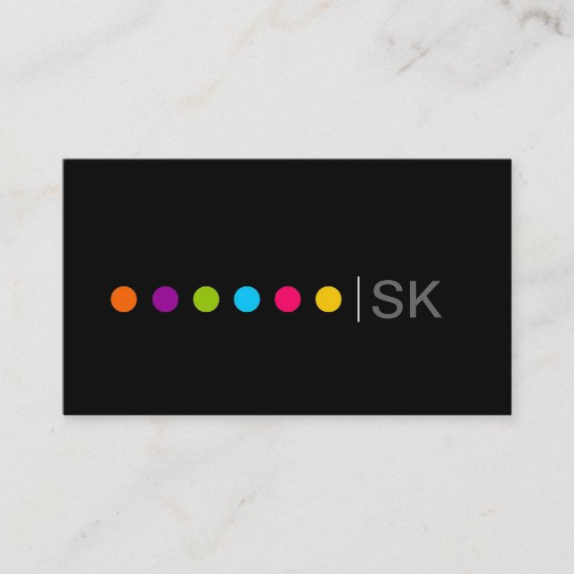 Bold Business Card (Front)