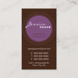 BOLD BUSINESS CARD :: radiate 7P