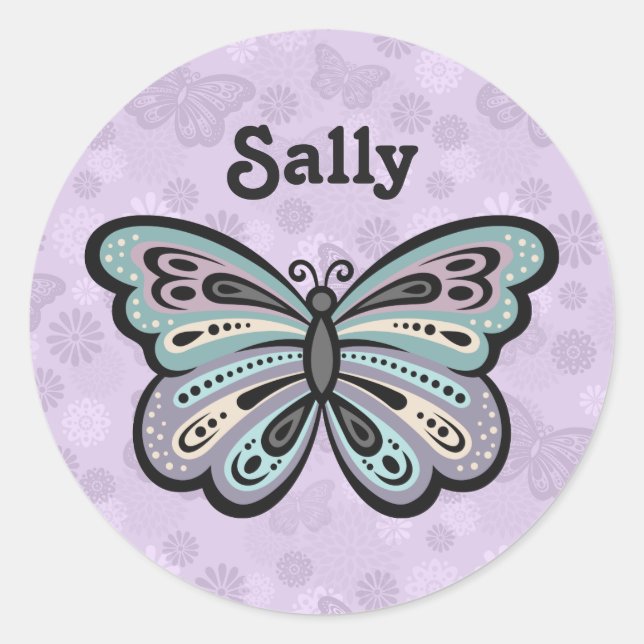 Bold Butterfly stickers (Front)