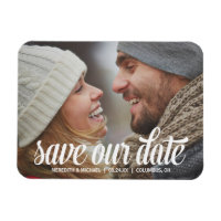 Bold Calligraphy | Photo Save the Date