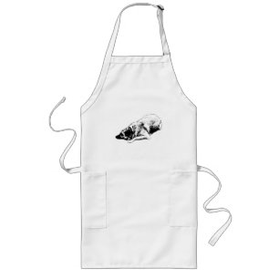 Bold Calm Dog Inspires Joy For Holiday Cooking Long Apron