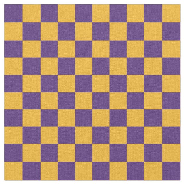 Bold Chequerboard Fabric (Close Up)