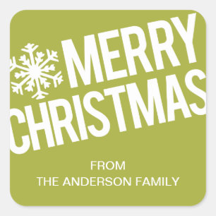 BOLD CHRISTMAS   HOLIDAY GIFT TAGS