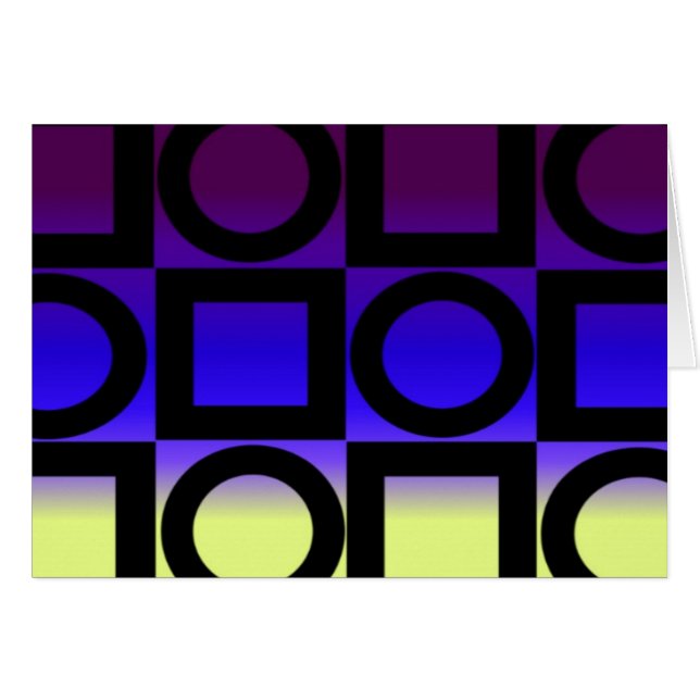 Bold Circles and Squares (Front Horizontal)