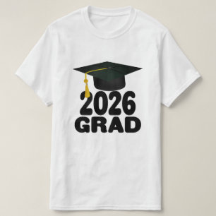 Bold Class of 2026 Graduation T-Shirt
