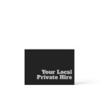 Bold & Clear Private Hire Taxi Design