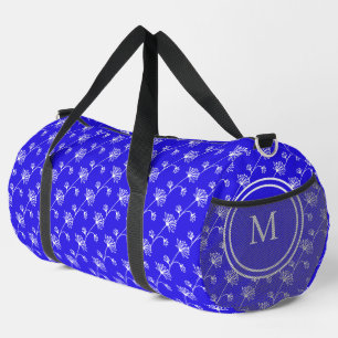 Bold Cobalt Blue Duffel Bag 