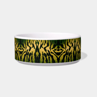 Bold Colorized Tiger Print - Multiple Colours Bowl
