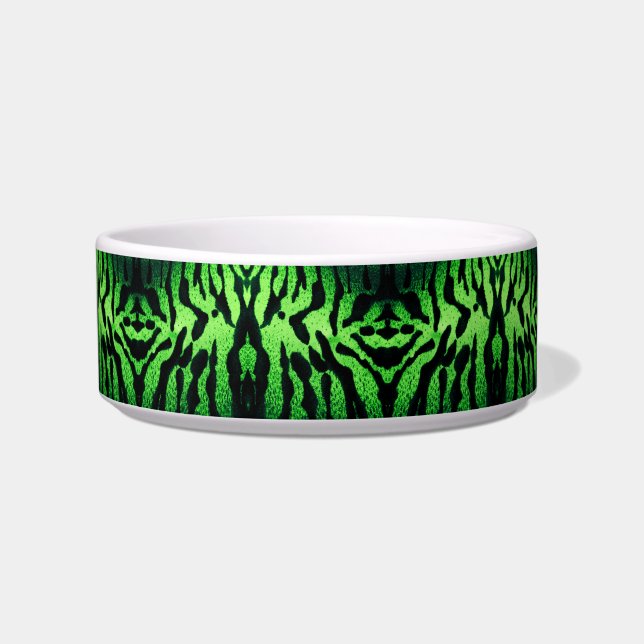Bold Colorized Tiger Print - Multiple Colours Bowl (Front)