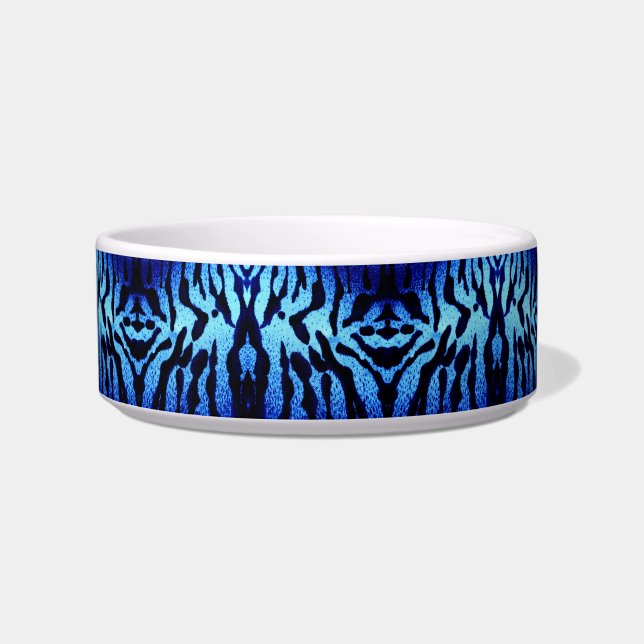 Bold Colorized Tiger Print - Multiple Colours Bowl (Front)