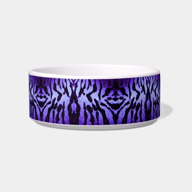 Bold Colorized Tiger Print - Multiple Colours Bowl (Front)