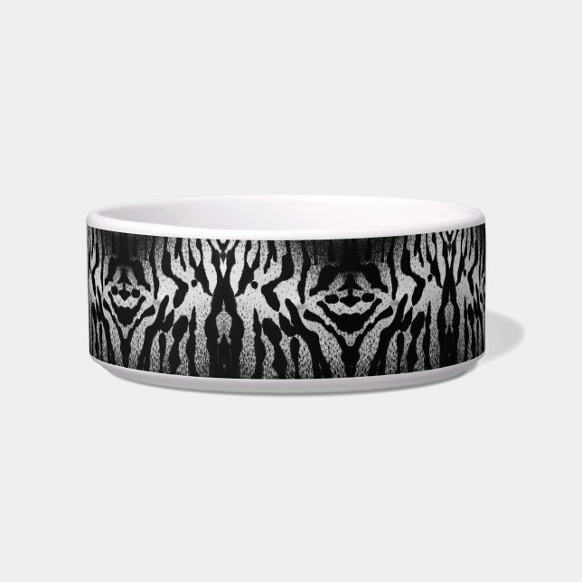 Bold Colorized Tiger Print - Multiple Colours Bowl (Front)