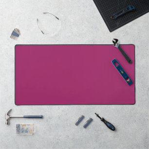 Bold Colour Block Wedding Invite – Magenta Desk Mat