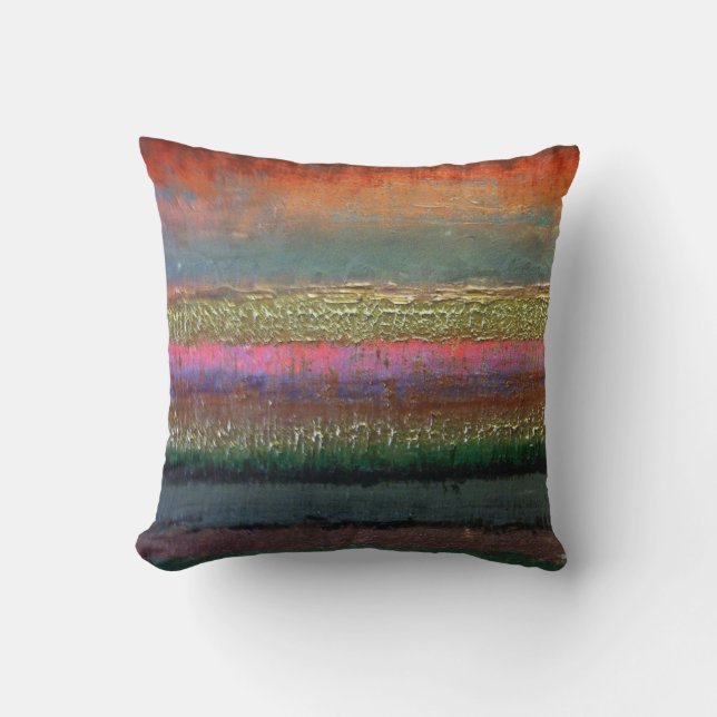 Bold Colour Contemporary pillow (Front)