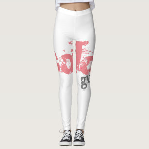 Bold Colour Guard Customizable Leggings