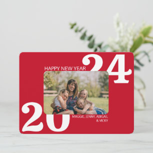 Bold Colour Photo  Holiday Card