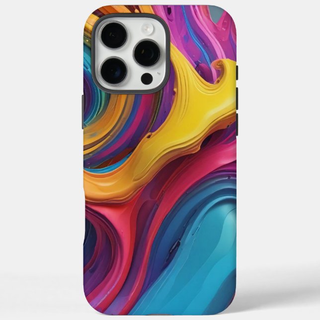 Bold & Colourful: Elevate with this Abstract Desig Case-Mate iPhone Case (Back)