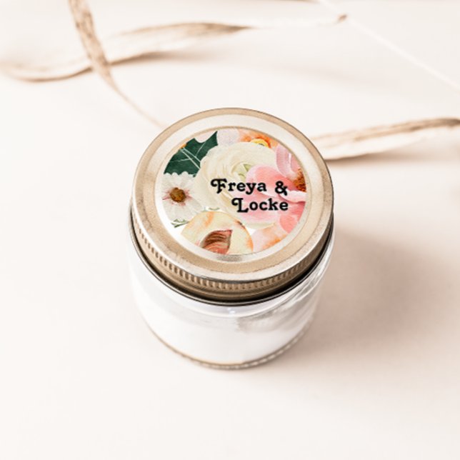 Bold Colourful Floral | Wedding Envelope Seals (Creator Uploaded)