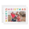 Bold Colourful Merry Christmas Photo 