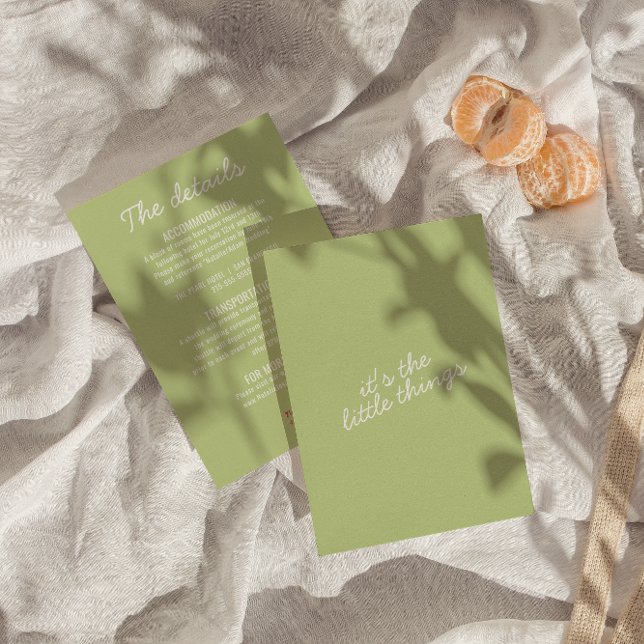 Bold colourful Retro Funky Modern Wedding Details Enclosure Card (Creator Uploaded)