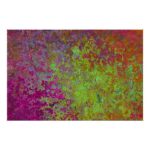 Bold, Colourful, Splatter Paint, Grunge Abstract