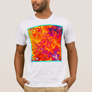 Bold Colours Abstract Design T-Shirt