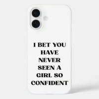 Bold Confident Girl Quote Typography – Feminist