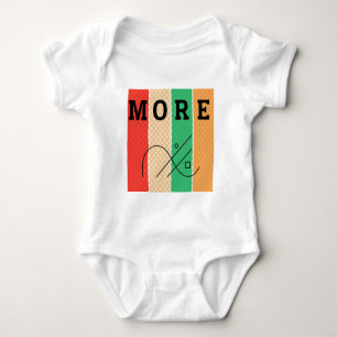 Bold Contrast & Geometry Baby Bodysuit
