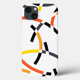 Bold, cool, trendy, playful, urban, modern art iPhone 13 case