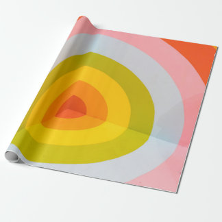 Bold Corner Bullseye Wrapping Paper