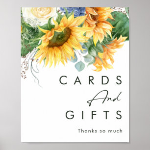Bold Country Sunflower   Cards and Gifts Sign