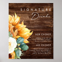 Bold Country Sunflower | Wood signature drinks
