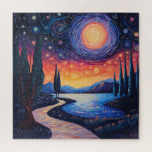 Bold Cozy Home Nature Landscape Print